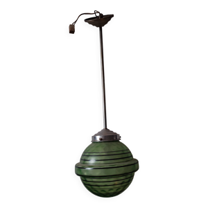 suspension Art Deco avec - verre