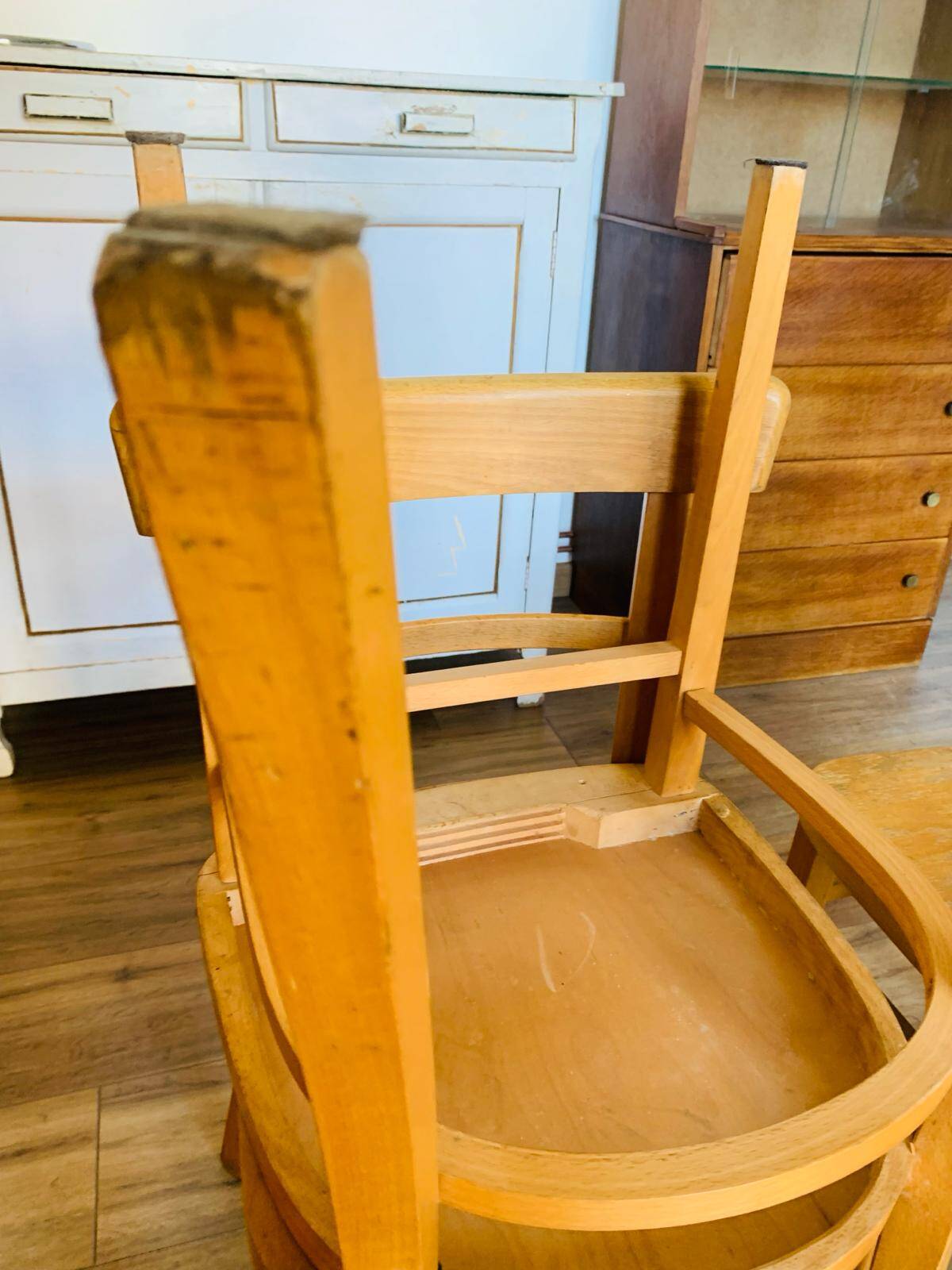 Set of 5 bistro chairs