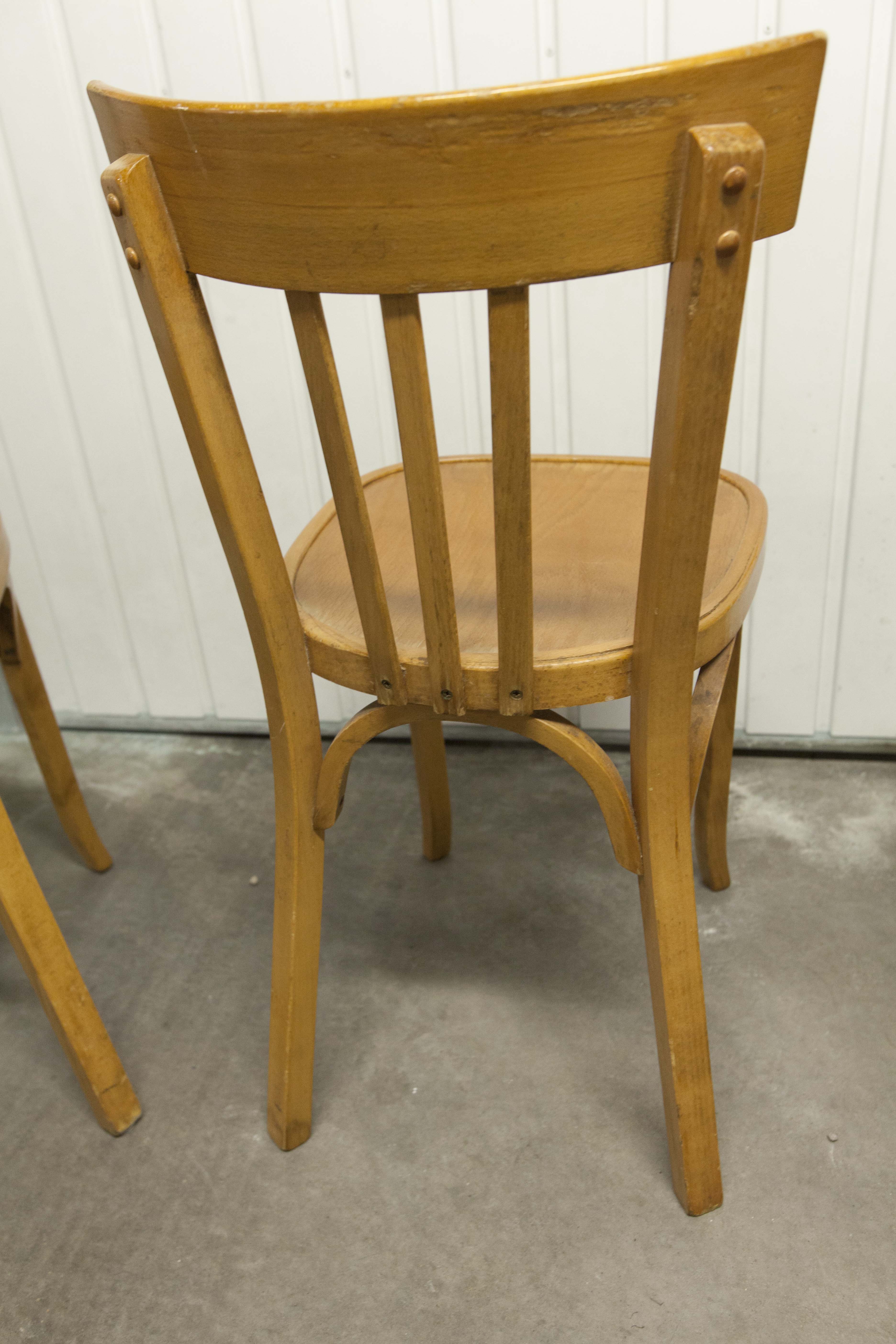 Set of 4 chairs baumann 1981