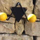 Vintage patère two balls