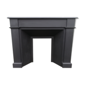 Black patina fireplace coat