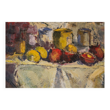 Coloriste Post Impressionniste - Nature Morte - Ernest Julien Malla