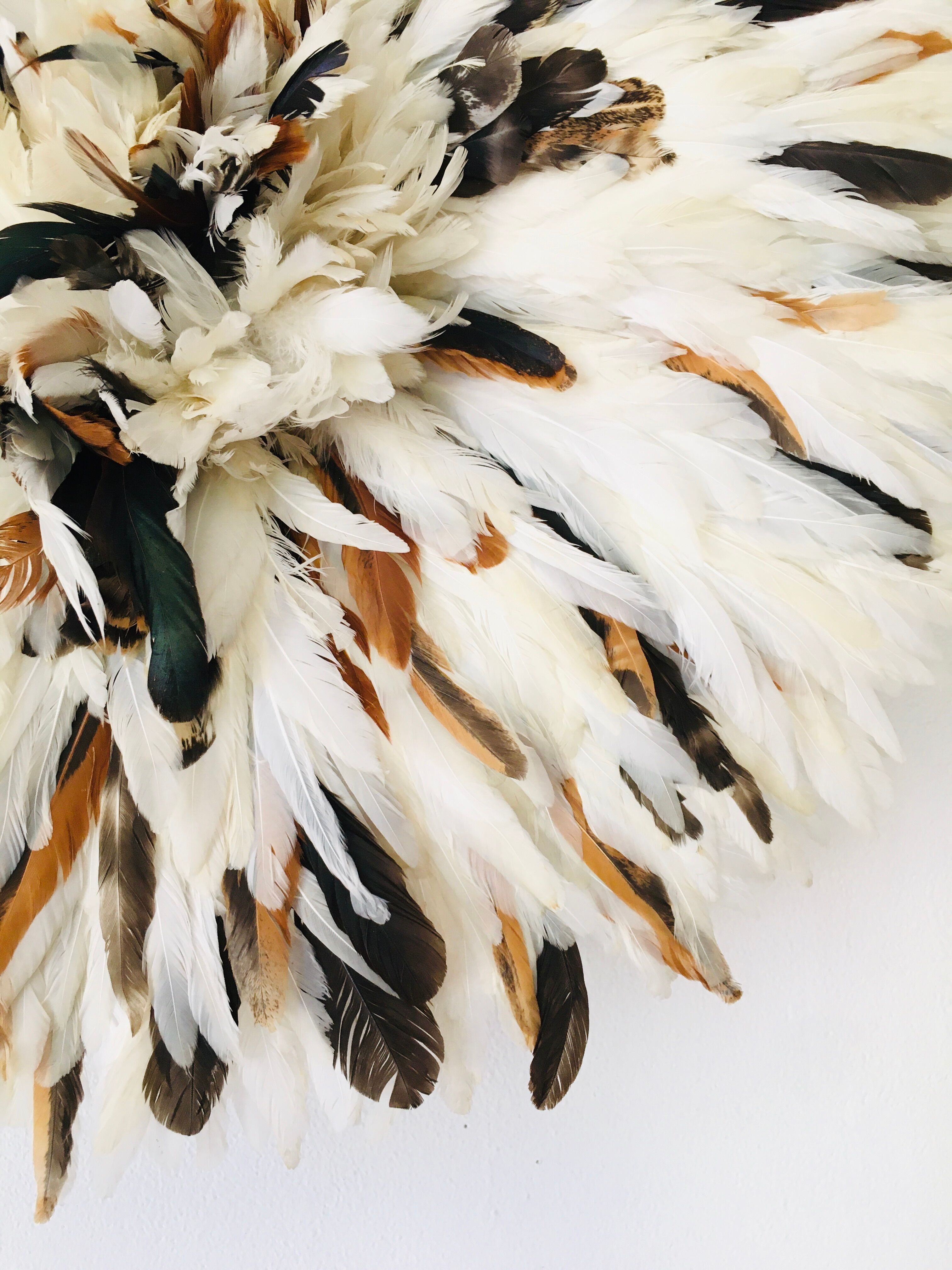 Juju hat blanc moucheté 50 cm