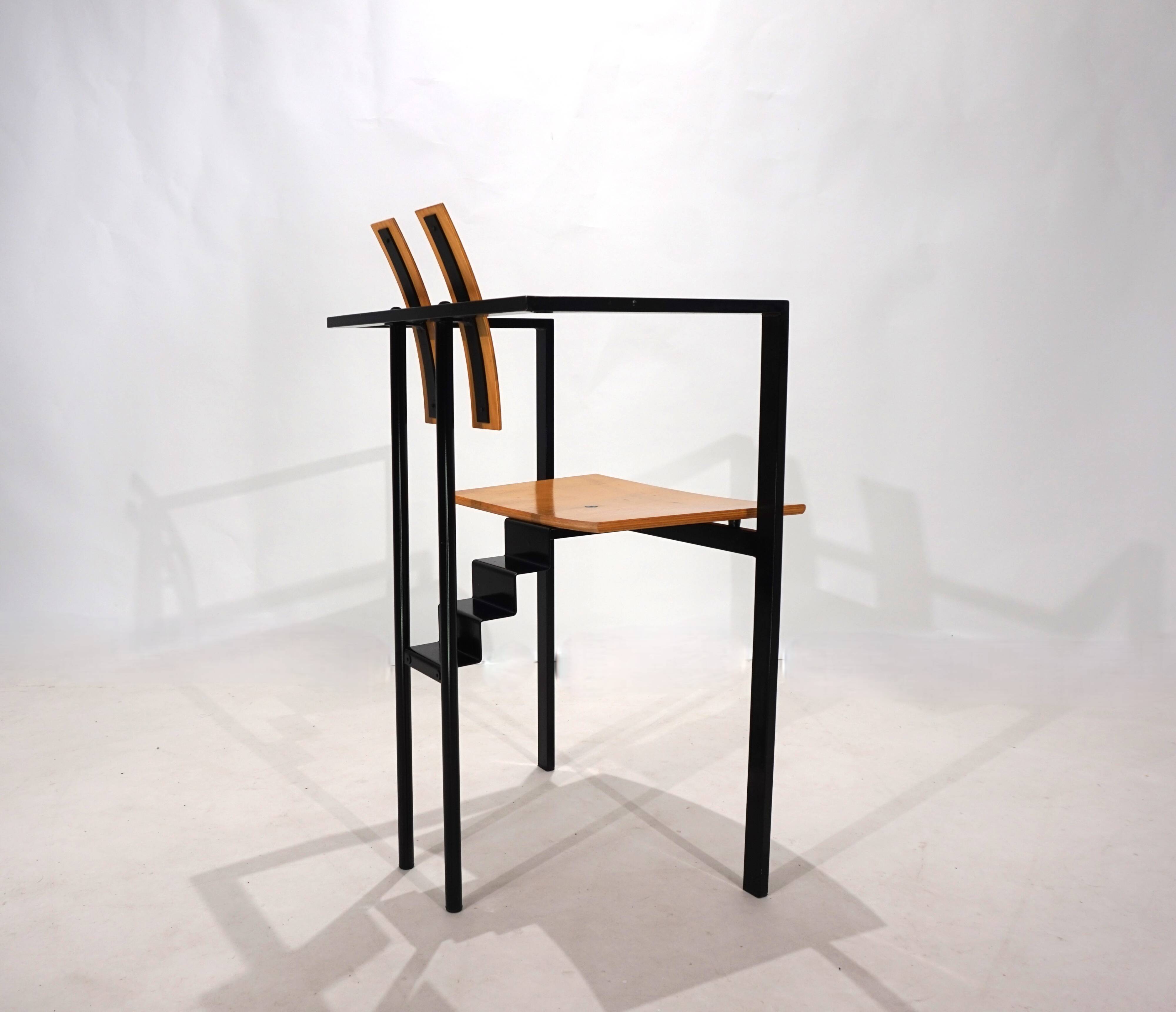 Chaise KFF Trix Memphis par Karl Friedrich Förster, 1988