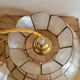 XXL suspension in mother-of-pearl and brass