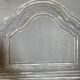 Gray patina woodwork door
