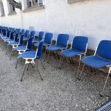 Série de 40 chaises de G. Piretti pour Castelli Anonima Castelli, Italie, années 1970