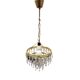 Vintage crystal chandelier Lustry Kamenický Šenov, Czechoslovakia 1970s