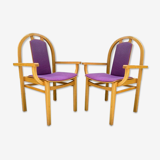 Paire de fauteuils Baumann argos circa 1970
