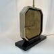 Georges Mathias brass etched table lamp, 1970s