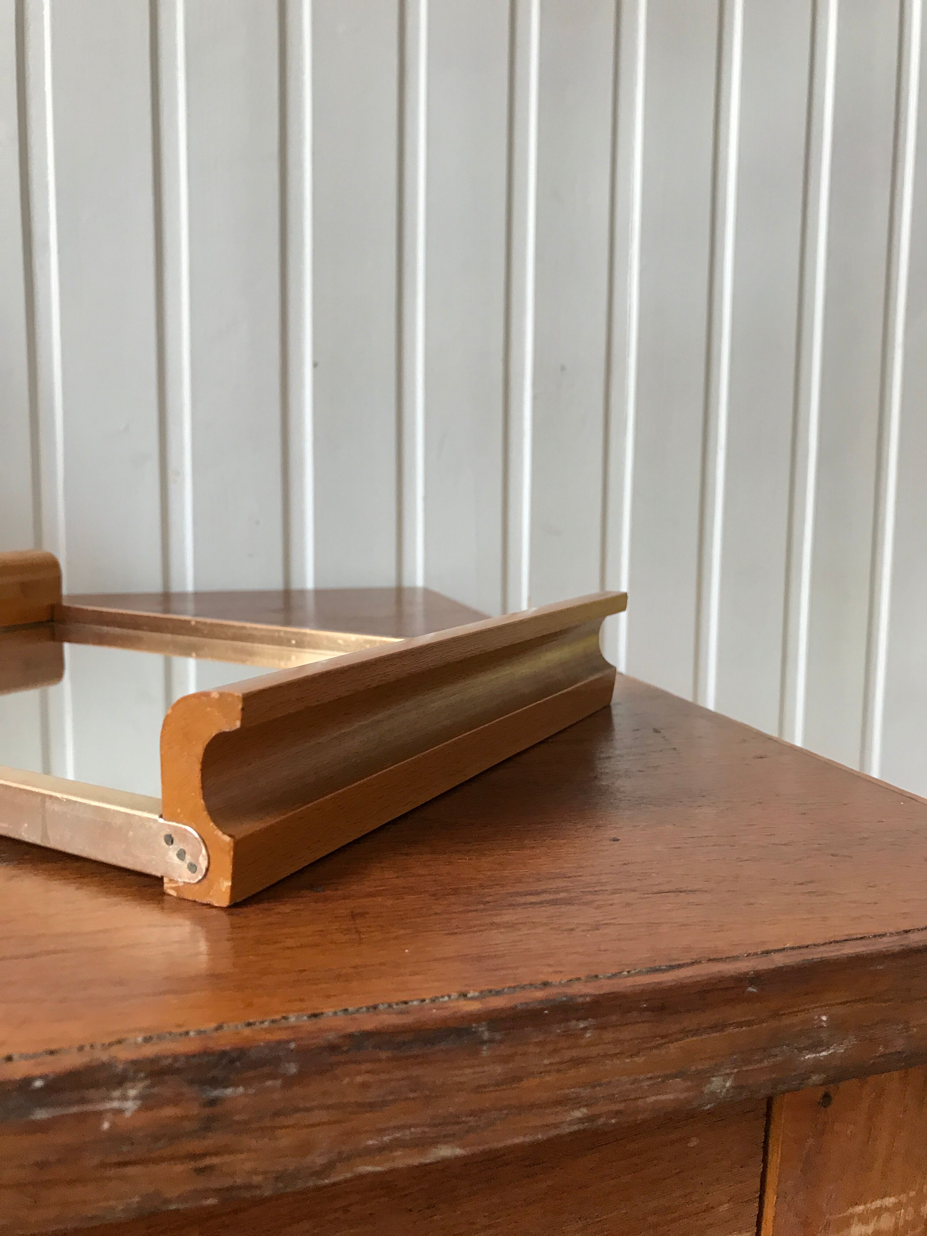 Art deco mirror tray