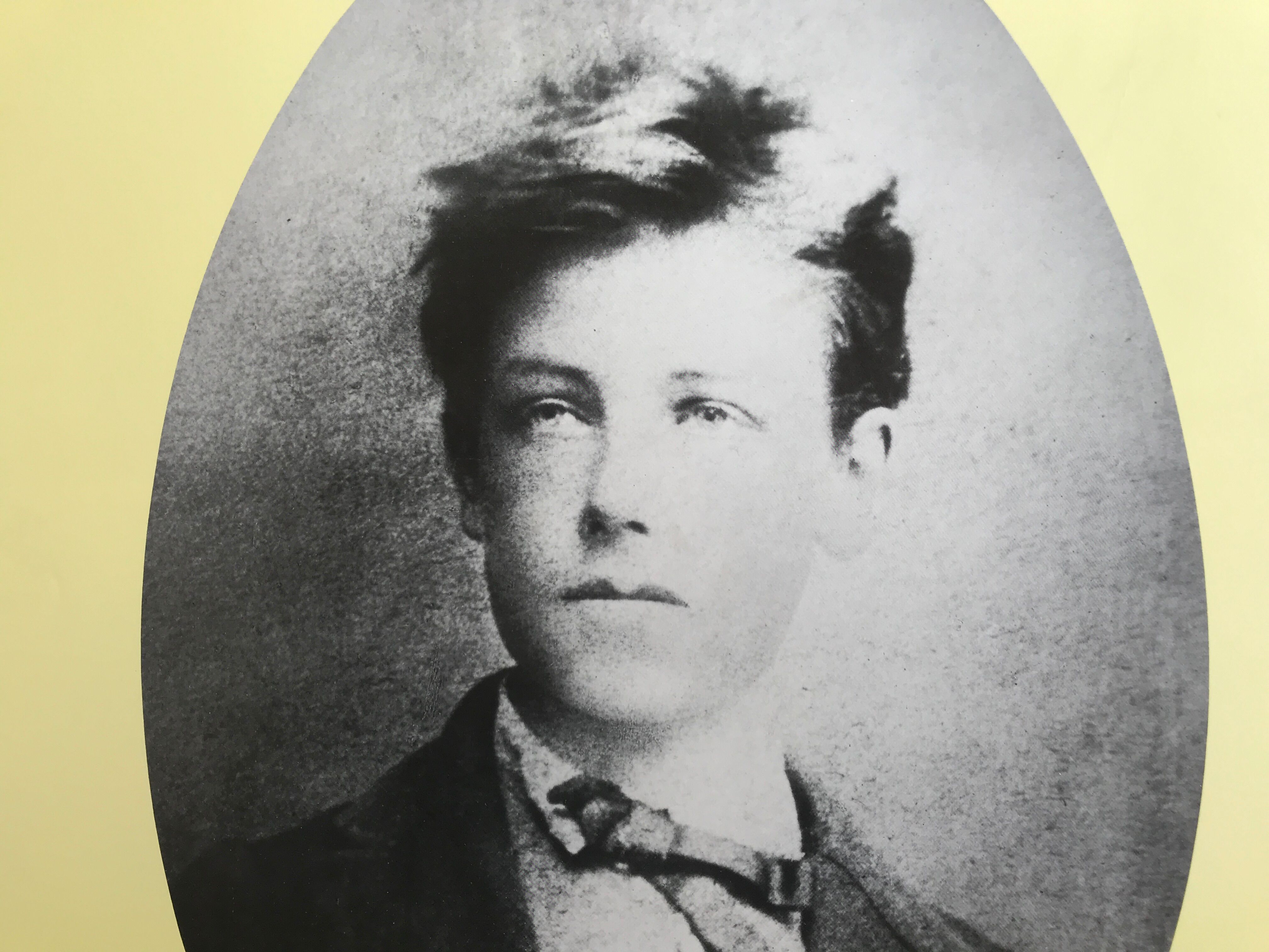 Arthur Rimbaud, Paris, 1872, Editions du désastre, circa 1980, original poster