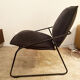 Fauteuil tubulaire noir