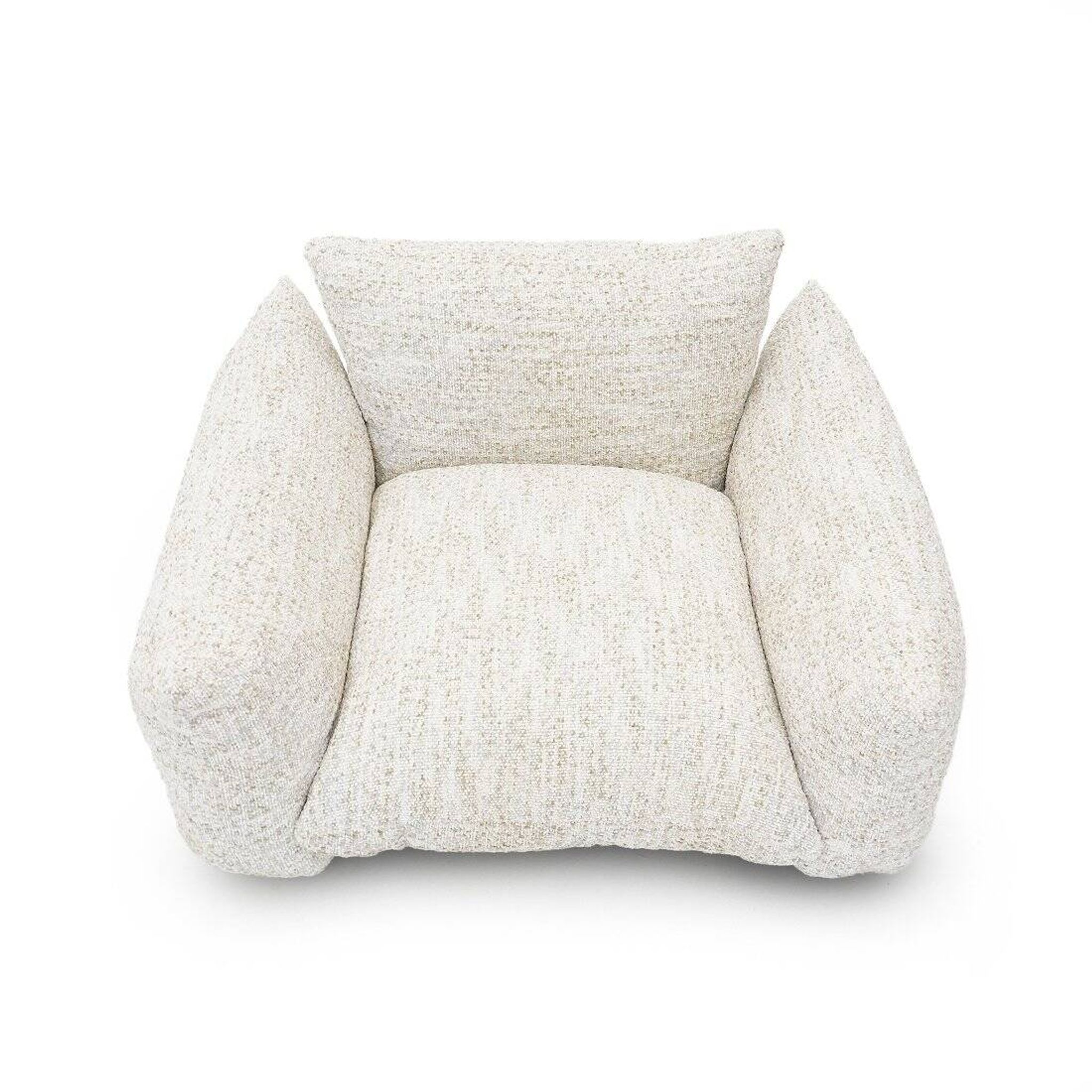 Marenco armchair set with ottoman by Mario Marenco for Arflex, 1970s