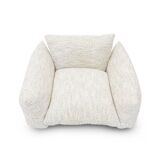 Marenco armchair set with ottoman by Mario Marenco for Arflex, 1970s