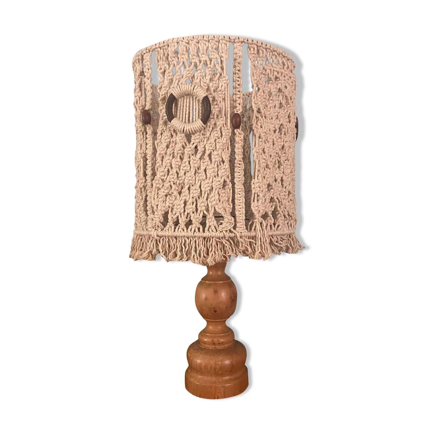 Wooden lamp