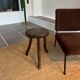 Tabouret ou table d’appoint tripode bois vintage