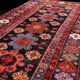 Kazak caucasian rug – hand-knotted – 243 x 140 cm