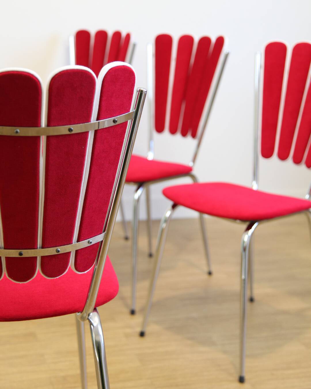 Vintage petal chairs