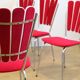 Vintage petal chairs