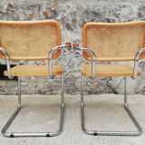 Pair of armchairs B64 Marcel Breuer