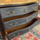 Renovated antique oak chest of drawers – 3 drawers – Marble top
