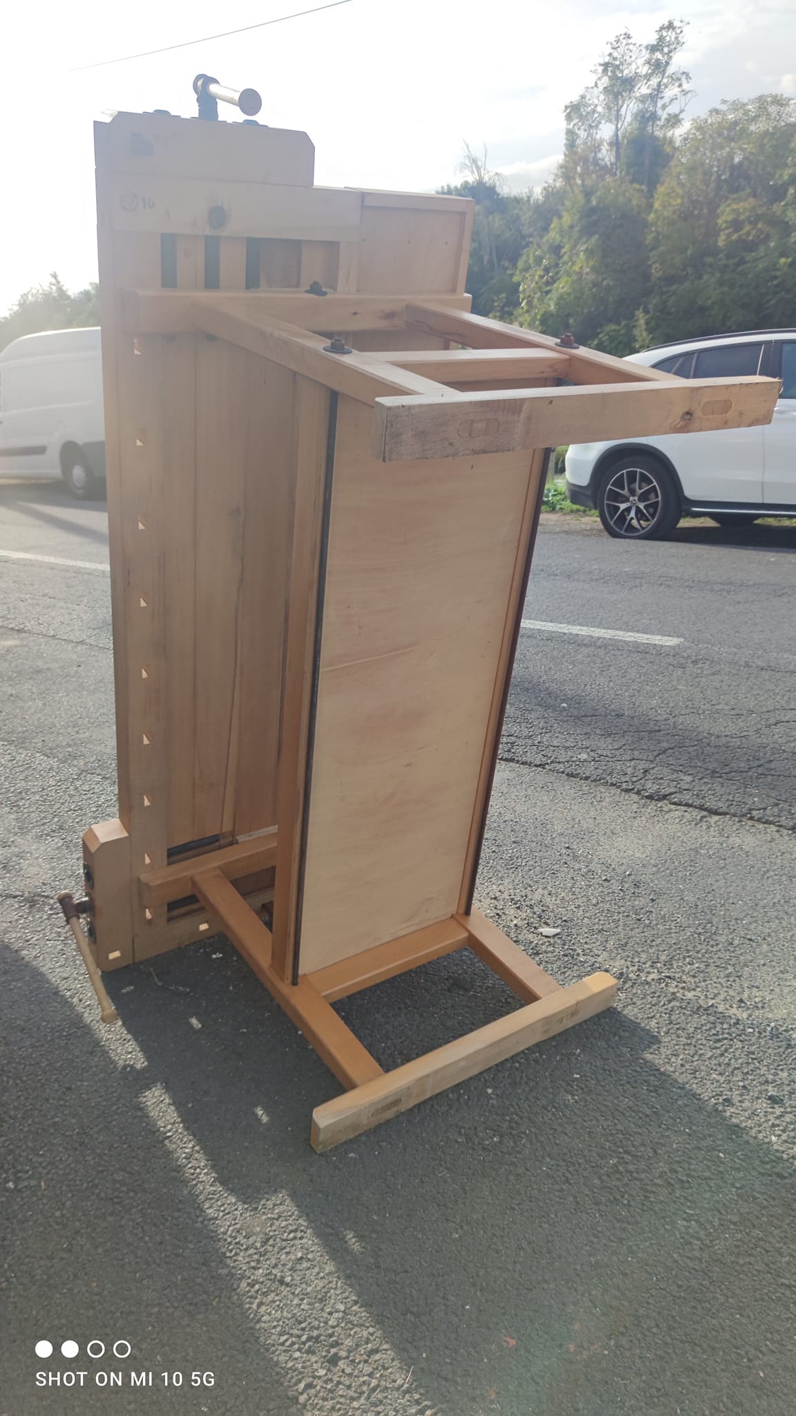 Solid beech workbench