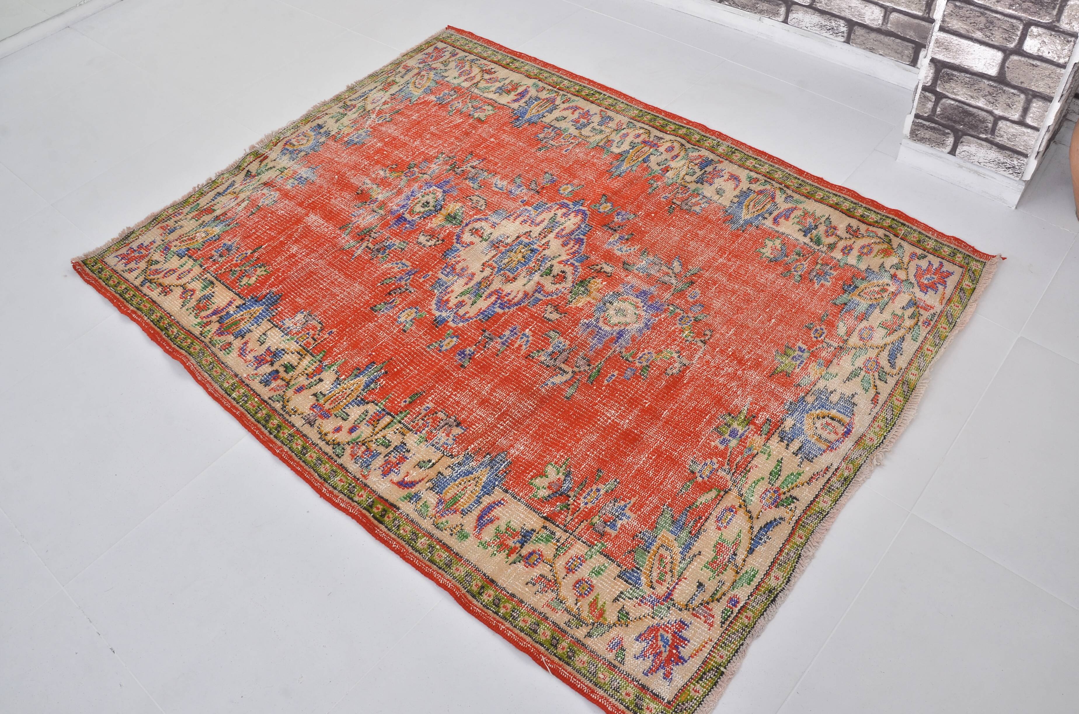 Antique Oushak Floral  Carpet sku 1648