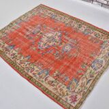 Antique Oushak Floral  Carpet sku 1648