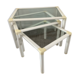 Trio of nesting tables from the 70s-80s