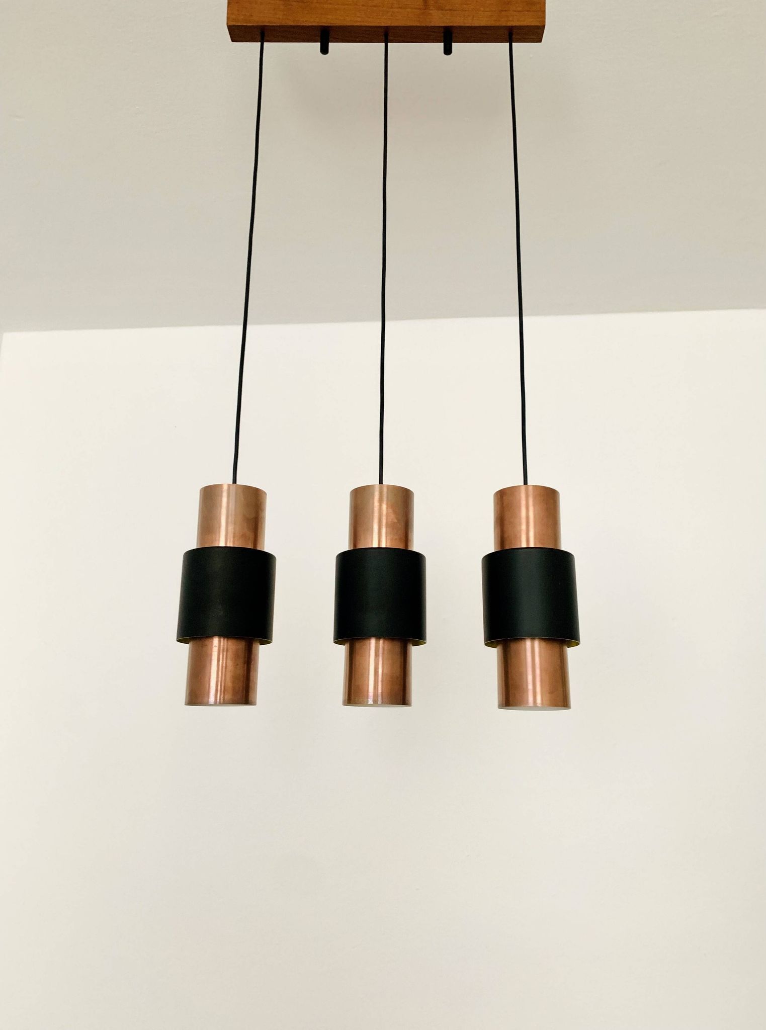 Danish Copper Cascading Lamp