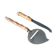 Plough and cheese knife with bamboo handle, 50s