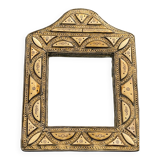 Small handcrafted Berber-style mirror