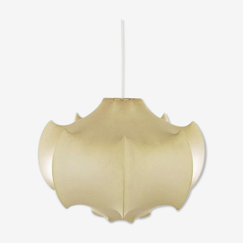 Vintage cocoon pendant lamp by Castiglioni Brothers for Flos in the 1960s