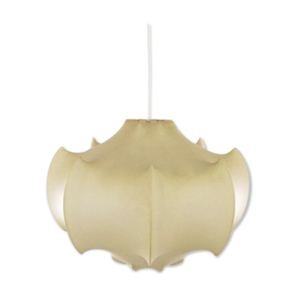 Vintage cocoon pendant lamp by Castiglioni Brothers for Flos in the 1960s