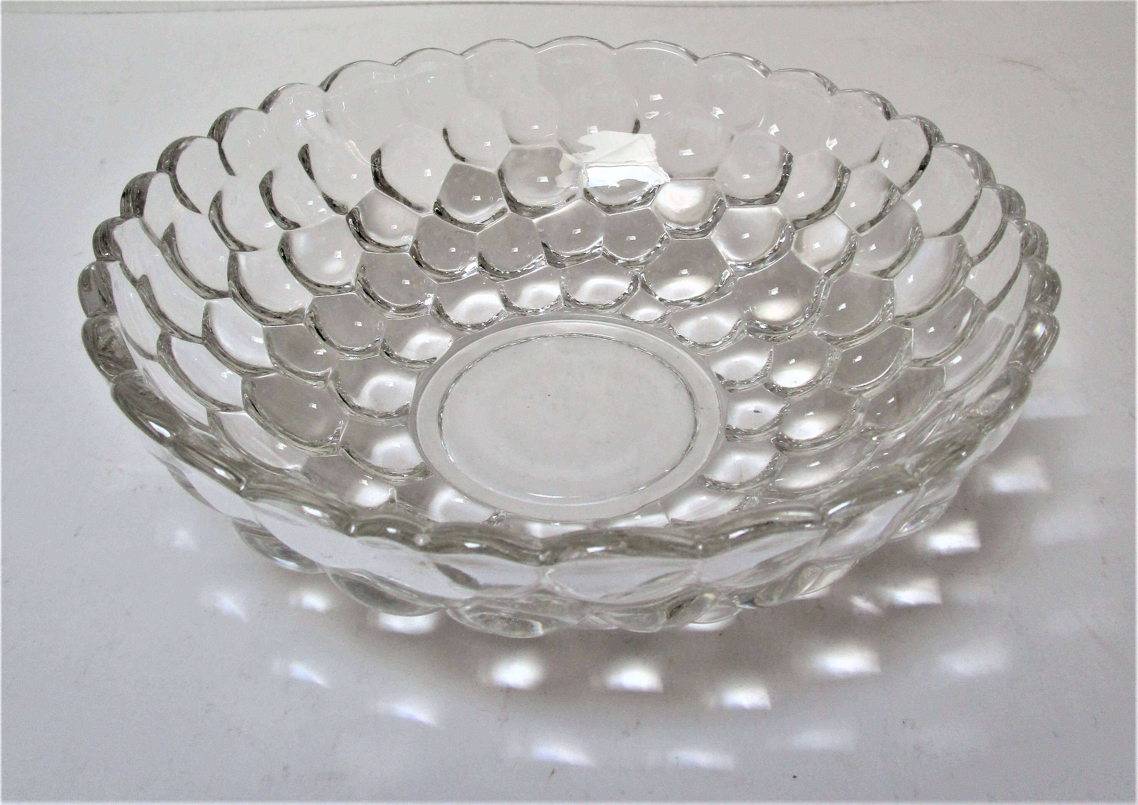 Pierre d'Asven glass cup from the 60s