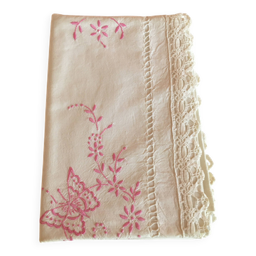 Vintage baby sheet.