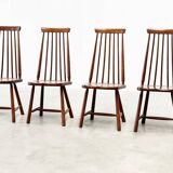 George Nakashima style dining chairs