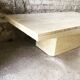 Italian travertine coffee table