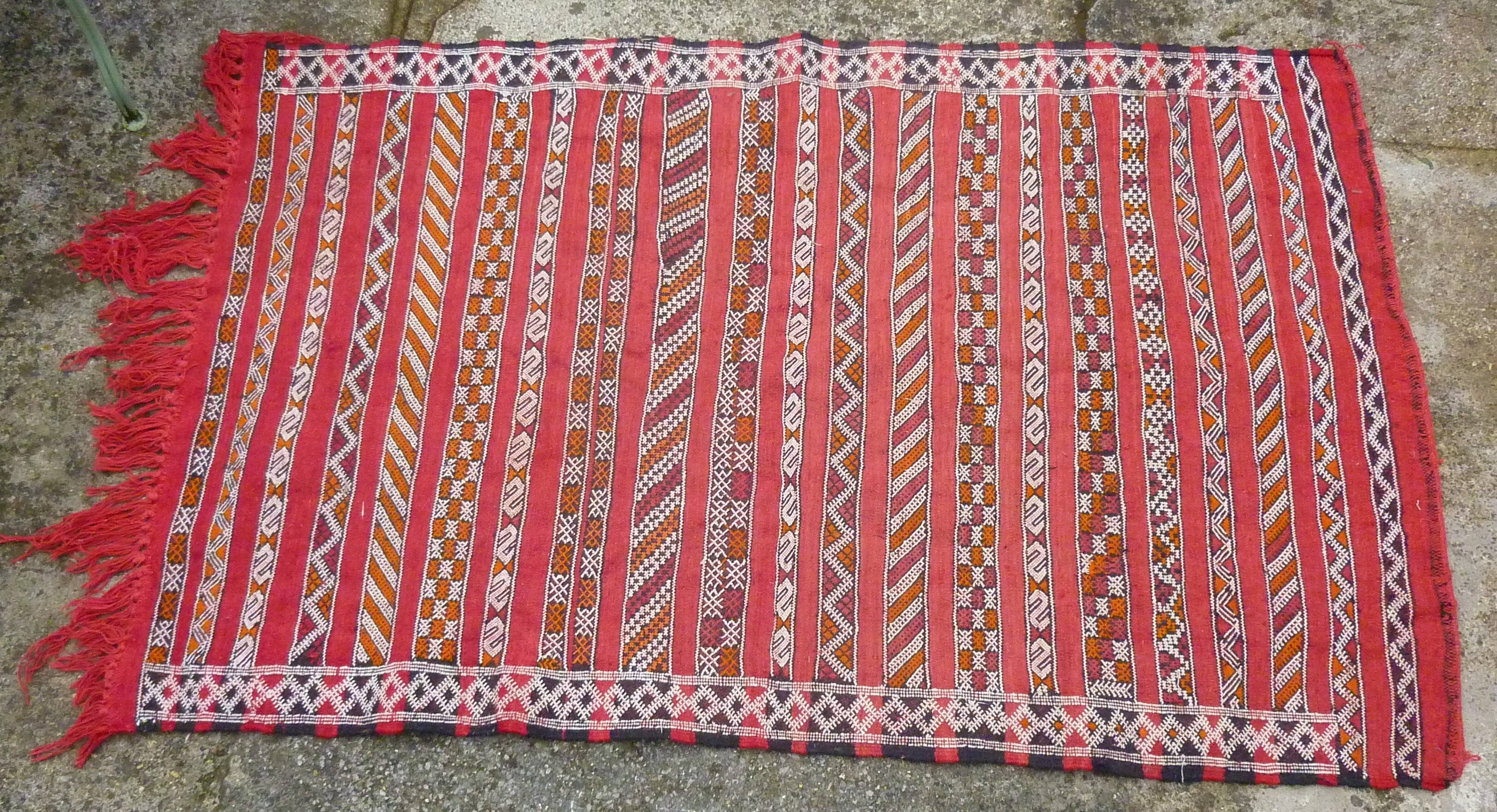 North Africa Berber tent carpet
