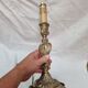 Louis XVI bronze lamp foot