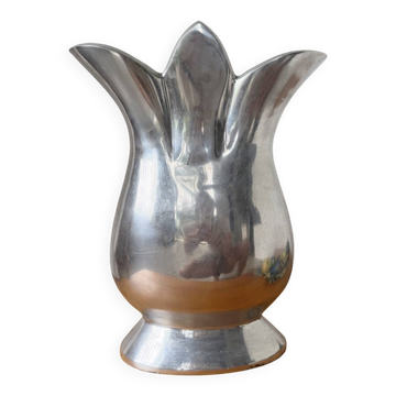 Vase fonte d’aluminium