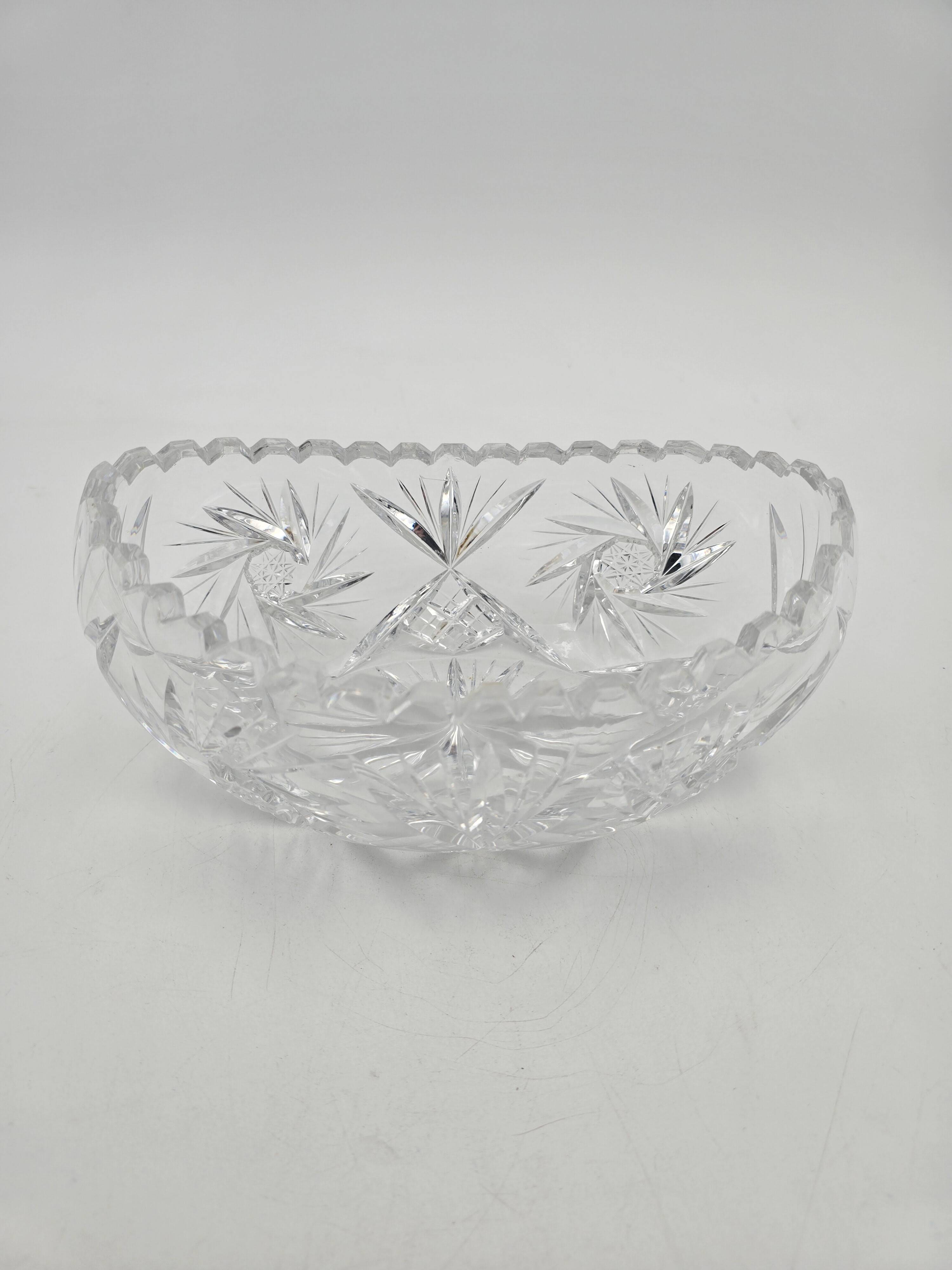 Art Deco Crystal Cup