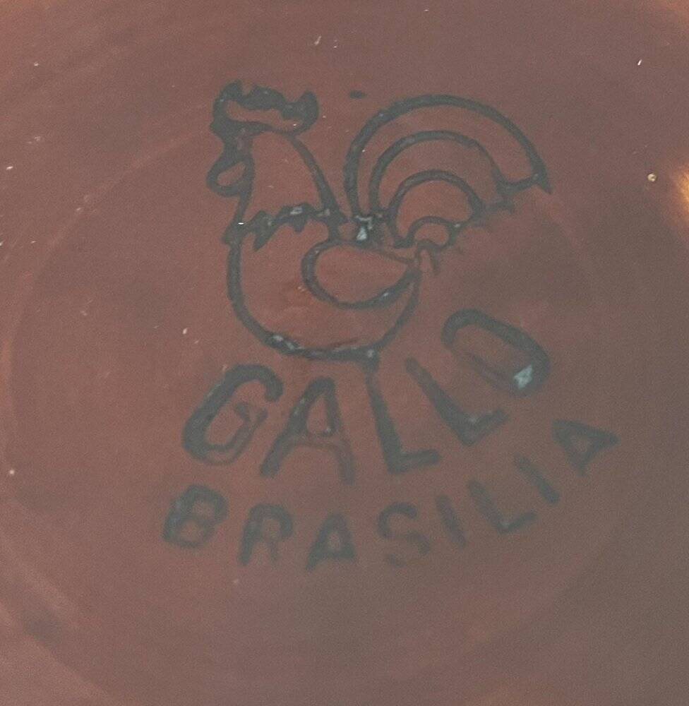 Vintage Ceramic Bowl Brasilia Series by Gallo, 1970s