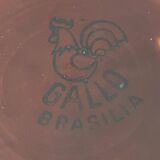Vintage Ceramic Bowl Brasilia Series by Gallo, 1970s