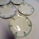 5 vintage dessert plates from Moulins des Loups in good condition