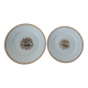 Duo assiettes à service Creil et Montereau