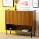 Vintage Scandinavian Bookcase – 120 cm