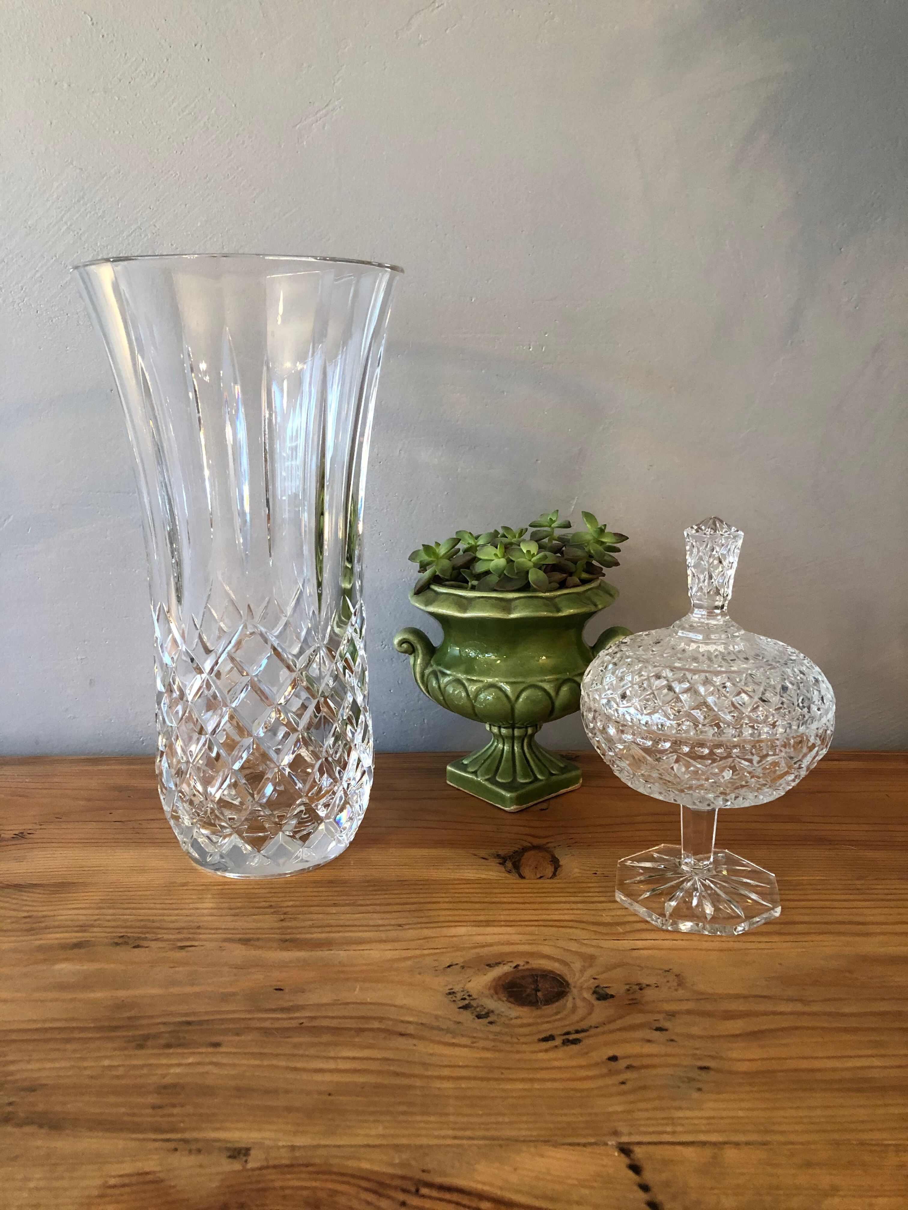 Ancient crystal vase