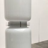 Mid-century Italian space age glass floor lamp from the 1960s.